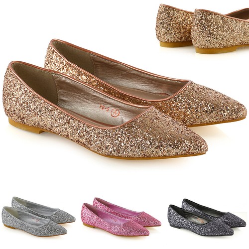 Womens pointed ballet flats - womens,