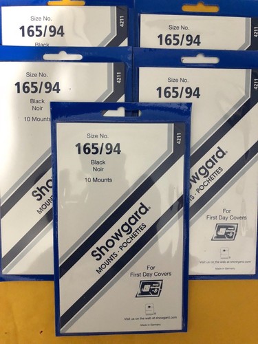 Showgard stamp mounts 165 94 - mounts,