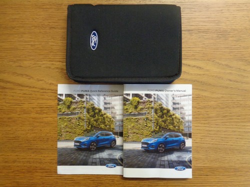 Ford puma owners handbook - ford,