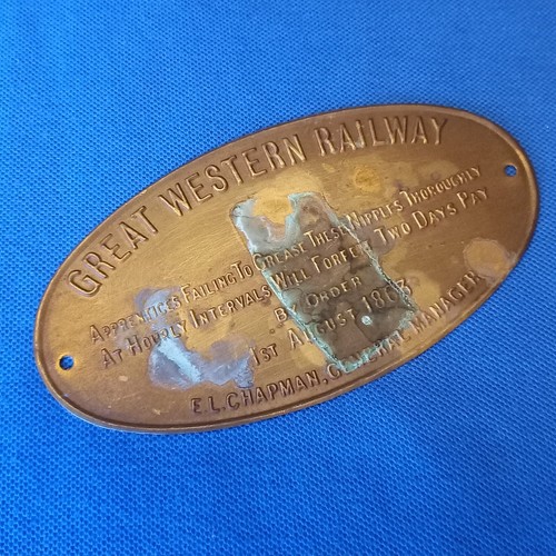Vintage railway sign - vintage, sign,