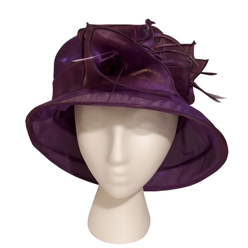 Iridescent purple organza - iridescent,