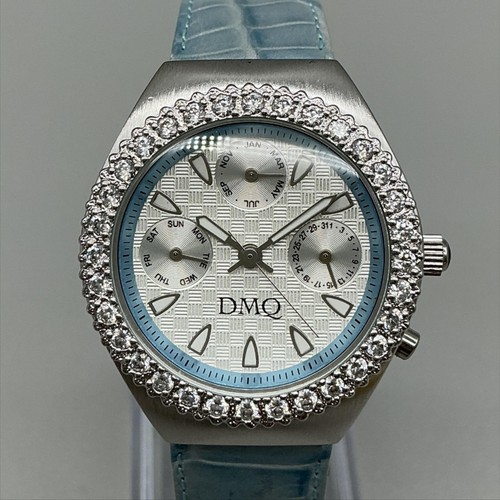 Dmq qvc womens watch 32mm - 32mm, blue