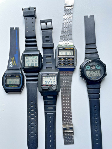 Vintage casio digital watch - digital,