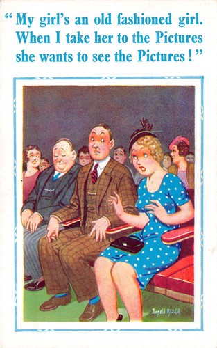Postcard comic donald mcgill - postcard,