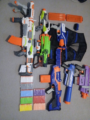 Huge nerf gun bundle - nerf,