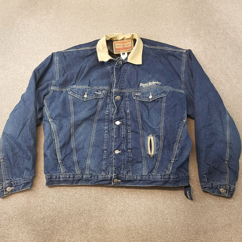 Vintage diesel jacket - vintage, 2xl