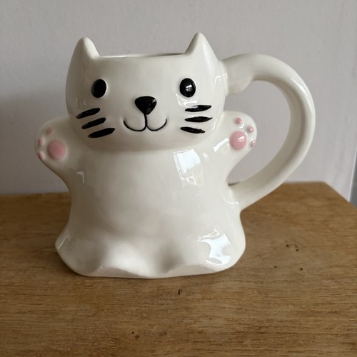 Cobwebs cauldrons cat mug - 3d,