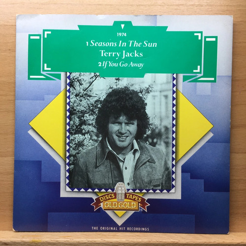 Old gold label vinyls - gold,