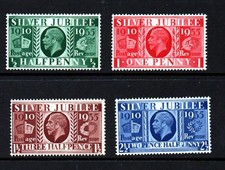 GB 1935 Silver Jubilee set 4v