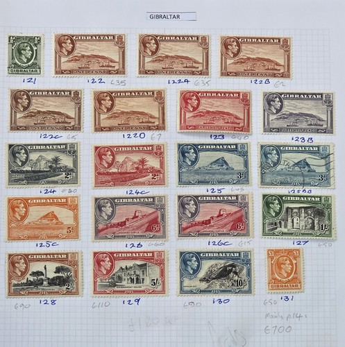 Gibraltar mainly perf s - perf, 14's