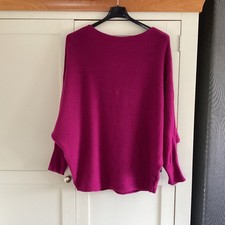 ITALIAN MAGENTA SLOUCHY