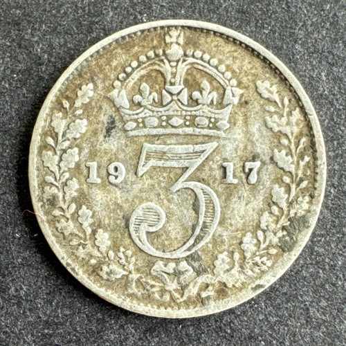 Great britain 1917 silver - great,