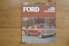 1980 Ford Pickup Brochure 4x2