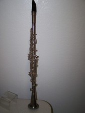 Vintage Metal Clarinet Musical