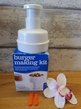 KitchenCraft Home Made Beef Burger Press Maker & Wax Discs