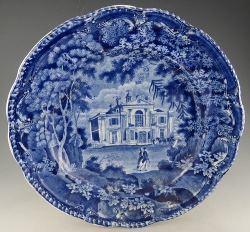 Antique pottery pearlware blue - pearlware,