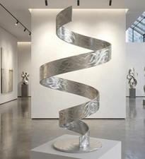 Silver Metal Sculpture