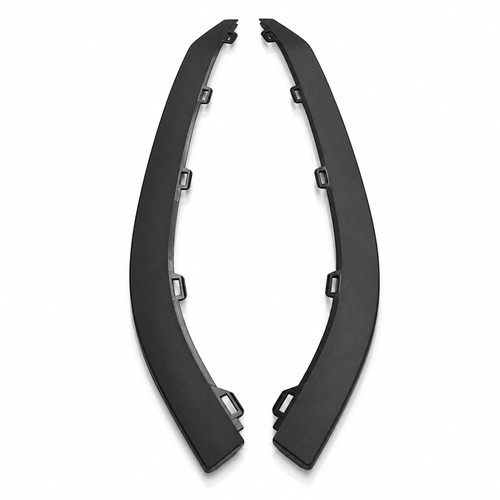 Pair front bumper spoiler trim - pair,
