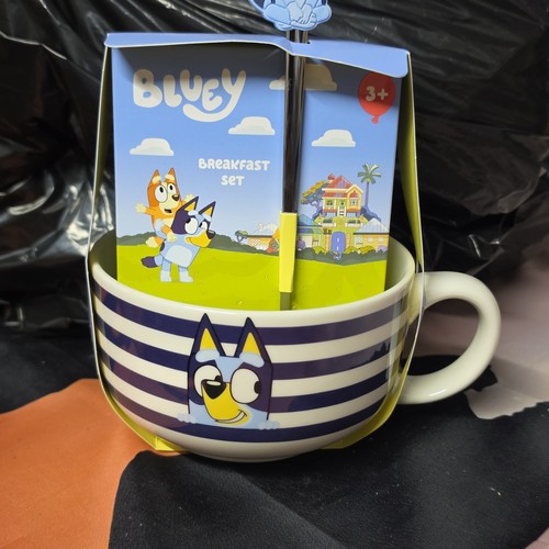 Bluey breakfast set with - breakfast,