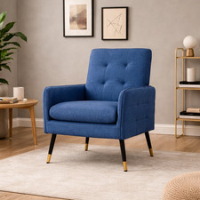 Armchair accent tufted - accent,