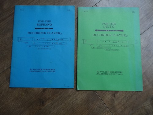 For the soprano recorder - the,