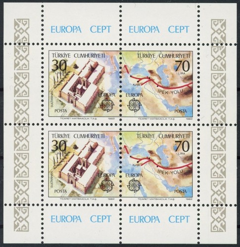 Turkey 1982 europa good - :,
