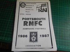 Russell Coates Cup 1986/7