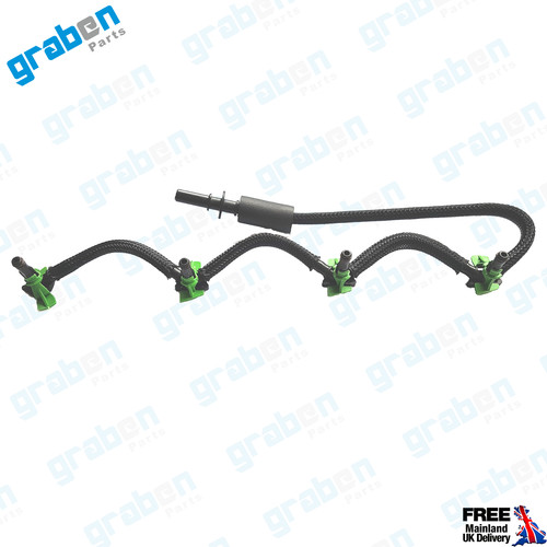 Injector leak off - injector, pipe
