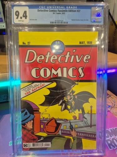 Detective comics cgc 9 - detective,