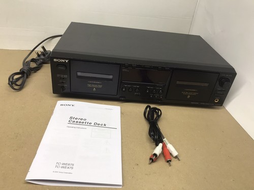 Sony we475 dual - sony, tc-we475