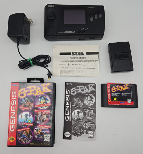 Sega genesis nomad 6100 - sega, mk-6100