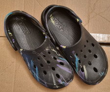 Next Black Splash Slip On Lightweight Sandals Size 4 UK (37) Boys Girls