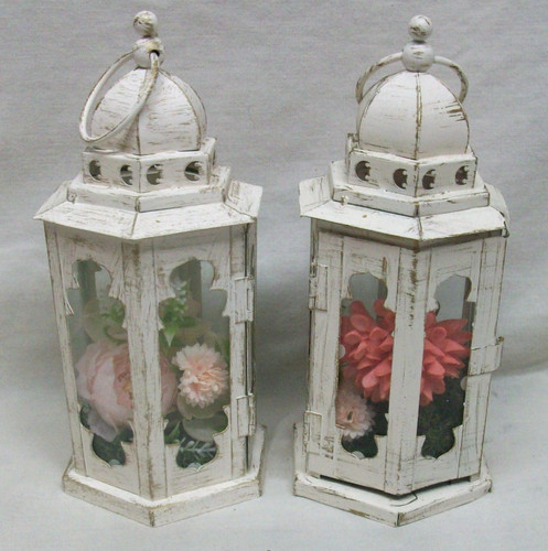 Decorative lanterns white - lanterns,