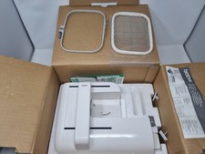 Brother ES-1 embroidery Sewing Machine Arm Attachment and Embroidery Hoops