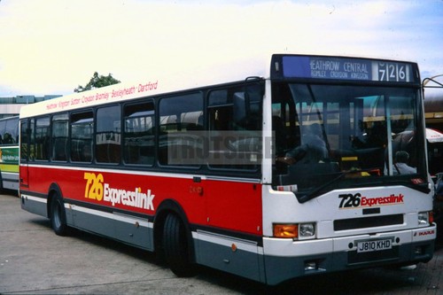 35mm slide london coaches - london,