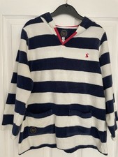 Joules 11-12 years Blue and white Striped, Towelling, POP Over Beach, holiday