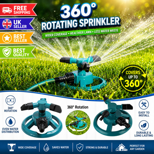 360 rotating garden lawn - 360°, garden/lawn