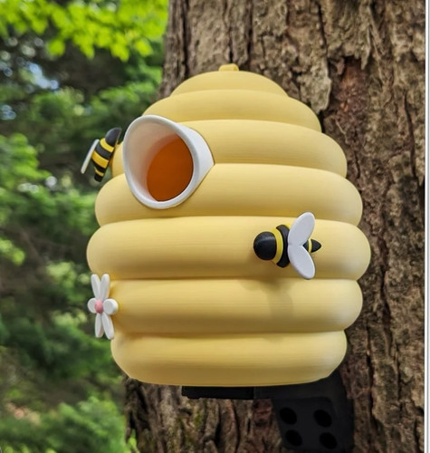 Beehive bird box cute 3d - beehive,