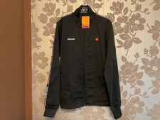 Brand New Ellesse Giraldo  Tracksuit Top. Size XL Retro black terrace casuals 🔥
