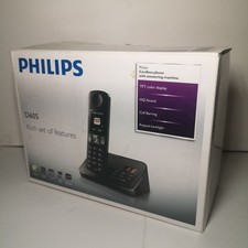 Phillips D605 Cordless Phone With Answer Machine Boxed - Free P&P