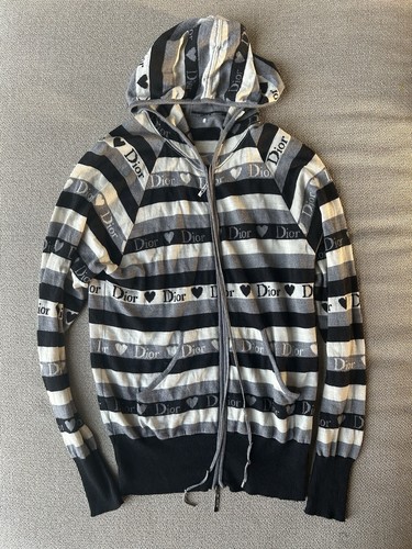 Christian dior zip - up, hoodie