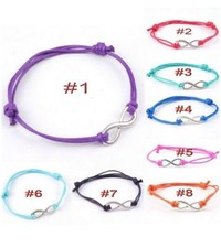 Silver infinity colored cotton - colored,