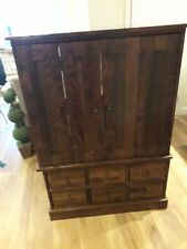 Laura Ashley TV/Media unit - Garratt - dark wood, used