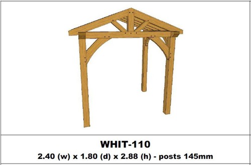European oak porch - european,