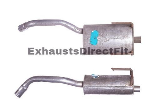 Exhaust silencer tail - silencer,