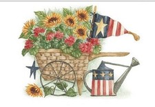 Basket Barrow  Flower Cart