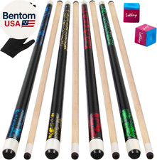 Pool Cues Set of 4/3 / 2/1-58