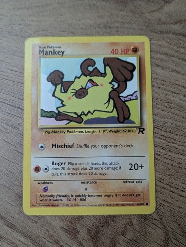 Pokémon mankey tcg team - tcg,