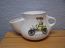 Vintage Ceramic Shaving Mug with picture of  vintage Winton car 1898