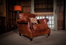 VICTORIAN STYLE CHESTNUT TAN